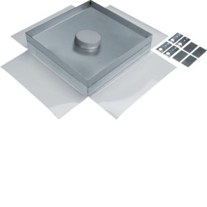 tehalit.VE-EE Puszka podłogowa tubus 20kN folia boczna Q405 28/44mm stal nierdzewna Hager EKSQ405TM