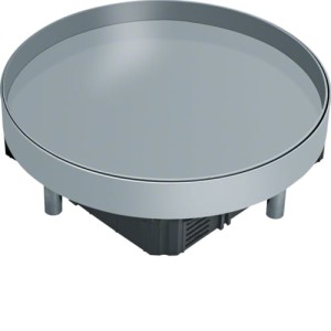 tehalit.VE-EE Pokrywa pełna 20kN R12 23/38mm stal nierdzewna Hager EKSR1220BL