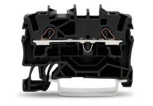 Złączka 2-przewodowa  2,5mm² czarna WAGO 2002-1205