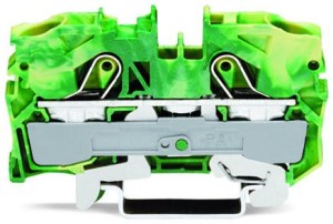 Złączka 2-przewodowa 0,5-10 mm² żółto-zielona   WAGO 2010-1207