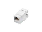 Gniazdo keystone RJ45 UTP kat.6E nieekranowane Q-LANTEC (1)