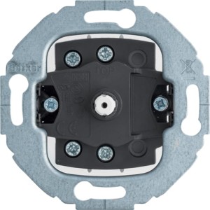  R.classic/Serie 1930/Glas Łącznik obrotowy krzyżowy, zaciski śrubowe Berker 387703 