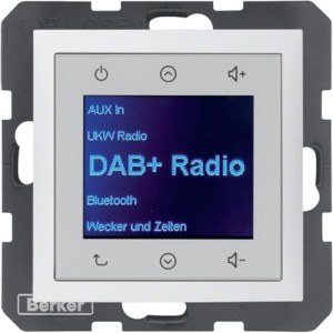 B.x Radio Touch DAB+ biały mat  29849909