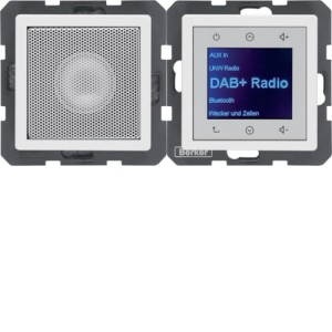 Q.x Radio Touch DAB+ z głośnikiem biały aksamit 29806089