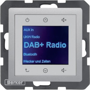 Q.x Radio Touch DAB+, Bluetooth alu aksamit 30846084