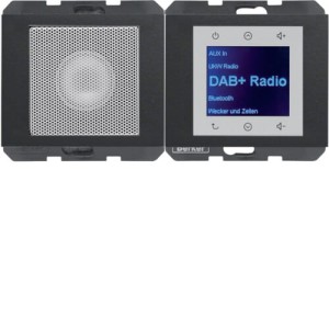 K.1 Radio Touch DAB+ z głośnikiem antracyt mat 29807006 