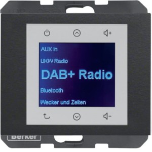 K.1 Radio Touch DAB+ antracyt mat  29847006