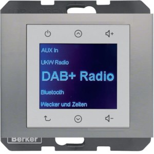 K.5 Radio Touch DAB+ stal szlachetna 29847004