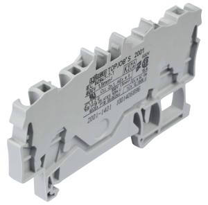 Złączka 1,5mm2 szara 4-przewodowa  WAGO 2001-1401