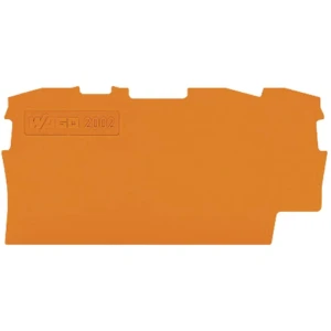 Ścianka końcowa pomarańczowa Wago 2000-1292