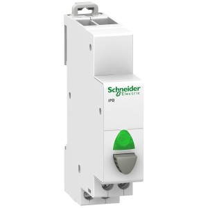 Przycisk pojedynczy z lampką (z samopowrotem) Acti9 iPB-20-10-I 20A 1NO 110-230 VAC Schneider A9E18036