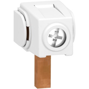 Zacisk zasilający Acti9 do szyny sztyftowej A9XPCD04 zestaw 4 sztuk Schneider A9XPCD04