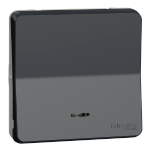 Mureva mechanizm łącznika schodowego z podświetleniem antracytowy Schneider MUR35025