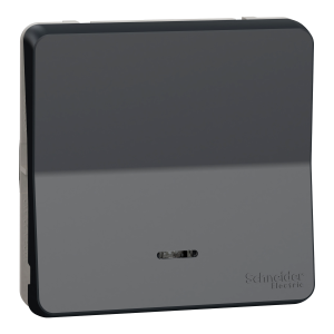 Mureva mechanizm przycisku z podświetleniem antracytowy Schneider MUR35127