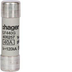 HAGER Bezpiecznik cylindryczny 14x51 gG 40A LF440G