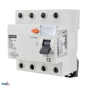 WYŁĄCZNIK RÓŻNICOWOPRĄDOWY A 4P 25A 30mA SCHELINGER A03-K8-4-25-030