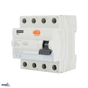 WYŁĄCZNIK RÓŻNICOWOPRĄDOWY A 4P 25A 30mA 10kA VDE SCHELINGER  A03-V8-4-25-030