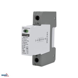 OGRANICZNIK PRZEPIĘĆ 1P 12,5kA(10/350) KLASA T1+T2 (B+C) SCHELINGER A51-SPD03-1P-B+C