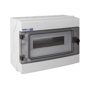 Rozdzielnica hermetyczna NEO RH-12 listwy zaciskowe, wspornik TH35 IK07 1000V DC IP65 Elektroplast 36.12