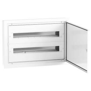 Rozdzielnica Podtynkowa DARP-48 QUITELINE (2x24) drzwi aluminiowe lakierowane  IP54 Elektroplast  9.224