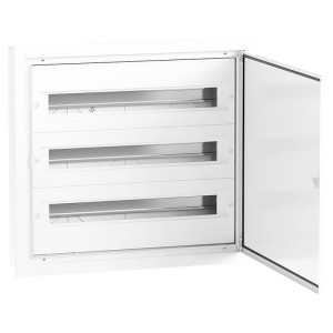 Rozdzielnica Podtynkowa DARP-72 QUITELINE (3x24) drzwi aluminiowe lakierowane  IP54 Elektroplast  9.324