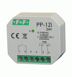Przekaźnik elektromagnetyczny F&F PP-1Zi 24V
