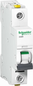 Wyłącznik nadprądowy Acti9 iC60N-C6-1 C 6A 1-biegunowy Schneider A9F04106