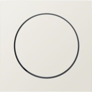 B.Kwadrat Płytka czołowa z pokrętłem regulacyjnym do ściemniacza obrotowego, kremowy, połysk Berker 5311378982