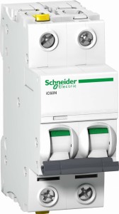 Wyłącznik nadprądowy Acti9 iC60N-C6-2 C 6A 2-biegunowy Schneider A9F04206