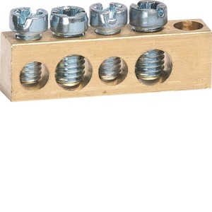 Listwa przyłączeniowa bez cokołu 2x16 + 2x10 mm2 Hager K140