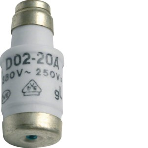 HAGER LE1863 Wkładka zwłoczna D0 D02/E18 63A 400V gL/gG