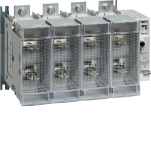 HAGER HFD463  Rozłącznik izolacyjny z bezpiecznikami 4-polowy NH2 630 A