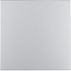 B.Kwadrat Klawisz do łączników 1-klawiszowych aluminium mat Berker 16201404