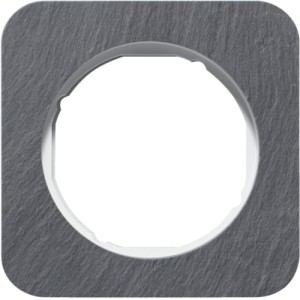 R.1 Ramka 1-krotna, łupek/biała Berker 10112389