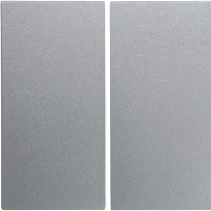 B.Kwadrat Klawisze do łączników 2-klawiszowych aluminium Berker 16231404