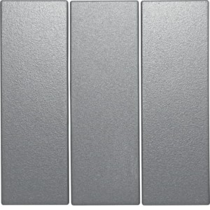 B.Kwadrat Klawisze do łącznika 3-klawiszowego aluminium Berker 16651404