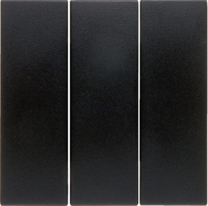 B.Kwadrat Klawisze do łącznika 3-klawiszowego antracyt Berker 16651606