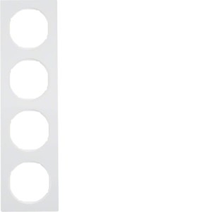 R.3 Ramka 4-krotna, biały, połysk Berker 10142289