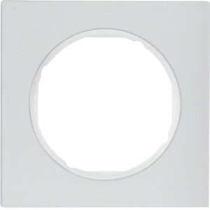 R.3 Ramka 1-krotna, aluminium/biały Berker 10112274