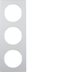 R.3 Ramka 3-krotna, aluminium/biały Berker 10132274