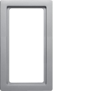 Q.1 Ramka z dużym wycięciem, aluminium aksamit, lakierowany Berker 13096084