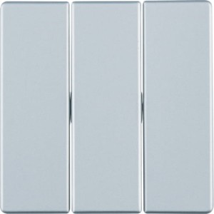 Q.x Klawisze do łącznika 3-klawiszowego, aluminium aksamit, lakierowany Berker 16656084