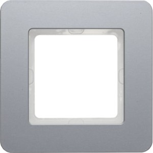 Q.7 Ramka 1-krotna, aluminium Berker 10116074