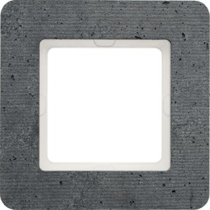 Q.7 Ramka 1-krotna, beton Berker 10116020