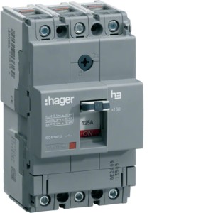 HAGER HNA040H Wyłącznik mocy x160 3P 40kA 40A