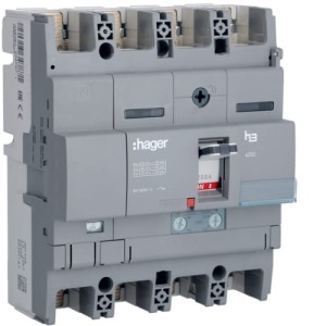 HAGER HNB252H Wyłącznik mocy x250 4P N50% 40kA 250A TM