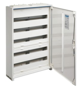 Rozdzielnica FWB kompletna 5rzędów 130mod. II kl. Hager FWB52M2