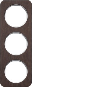 R.1 Ramka 3-krotna, dąb/biały Berker 10132359