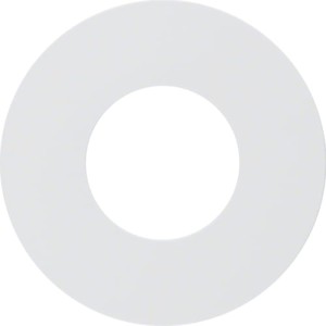 R.1/R.3 Płytka czołowa do łącznika i sygnalizatora świetlnego E10 biały Berker 11242089