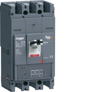 MCCB Wyłącznik mocy h3+ P630 LSI 3x400A 50kA Hager HMW400JR